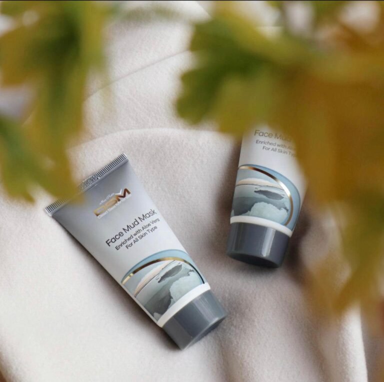 Ansiktsmaske med Dødehavsmud